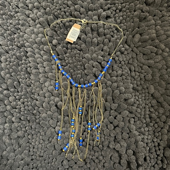 Nordstrom blue necklace brand new - Picture 1 of 1